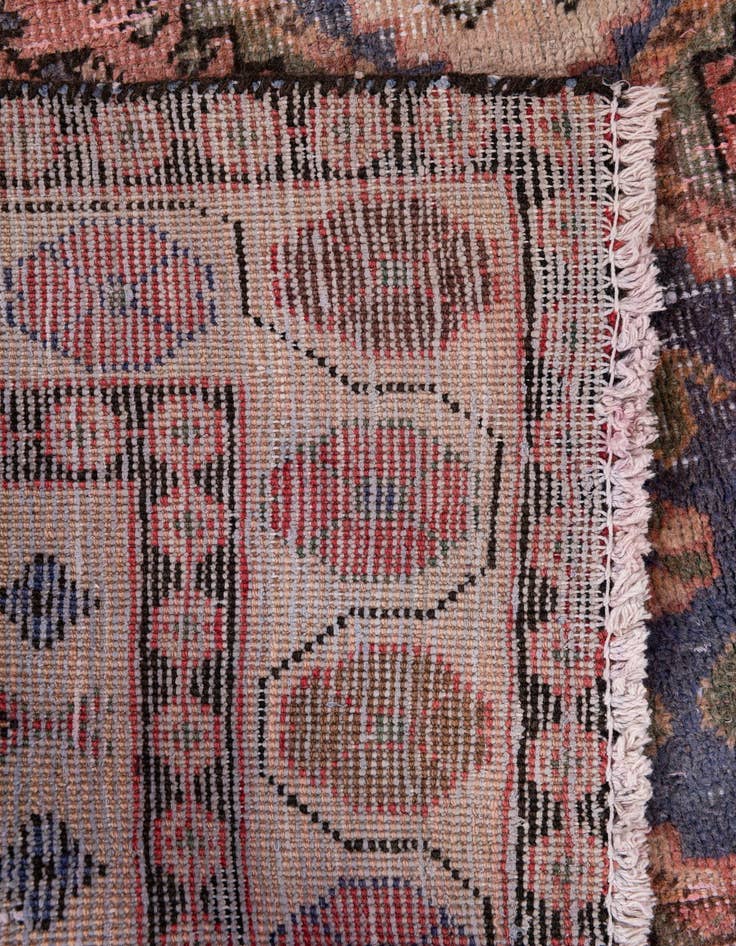 Detail image of  5' 2 x 6' 6  Hand Knotted Ultra Vintage Persian Wool Rug