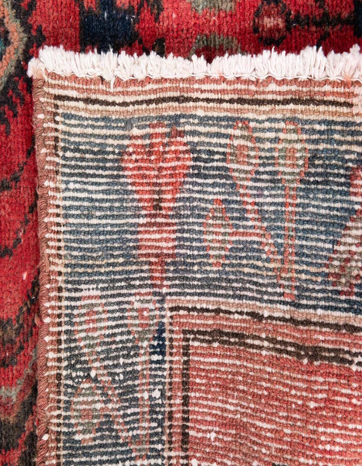 Detail image of  4' 2 x 5' 5  Hand Knotted Ultra Vintage Persian Wool Rug