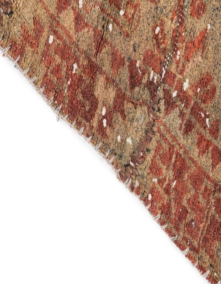 Detail image of  4' x 7' 6  Hand Knotted Ultra Vintage Persian Wool Rug