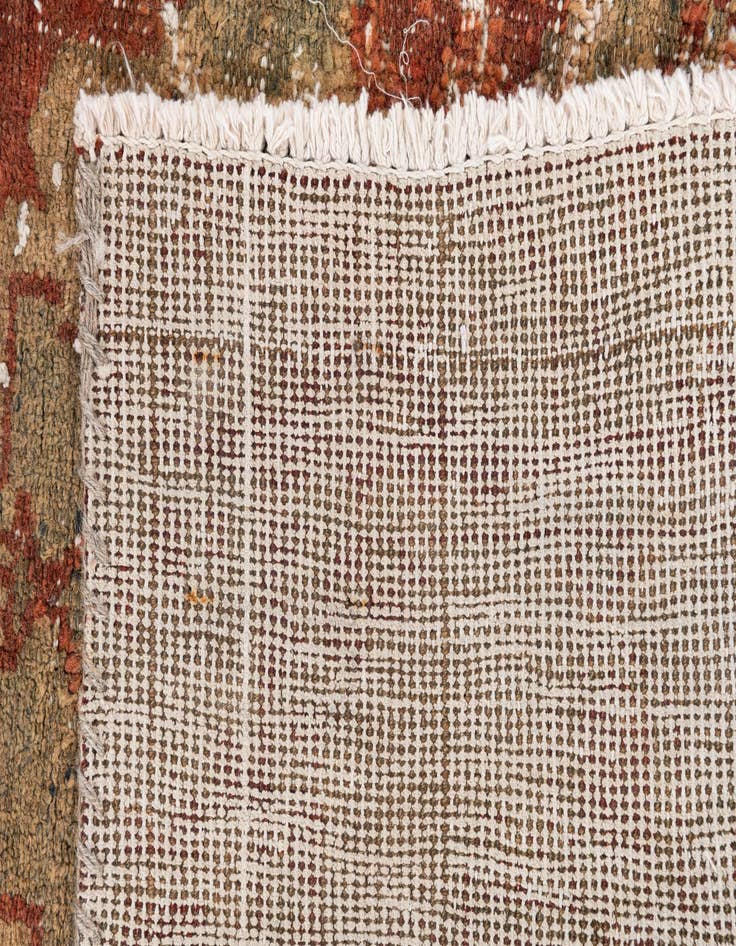 Detail image of  4' x 7' 6  Hand Knotted Ultra Vintage Persian Wool Rug