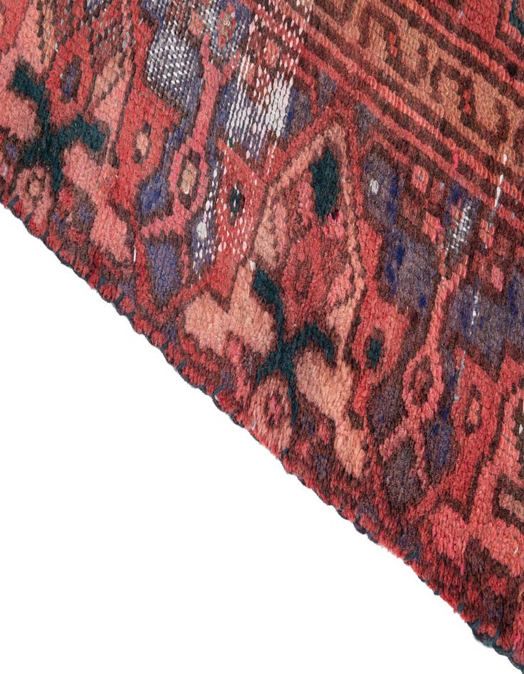 Detail image of  4' x 6' 10  Hand Knotted Ultra Vintage Persian Wool Rug