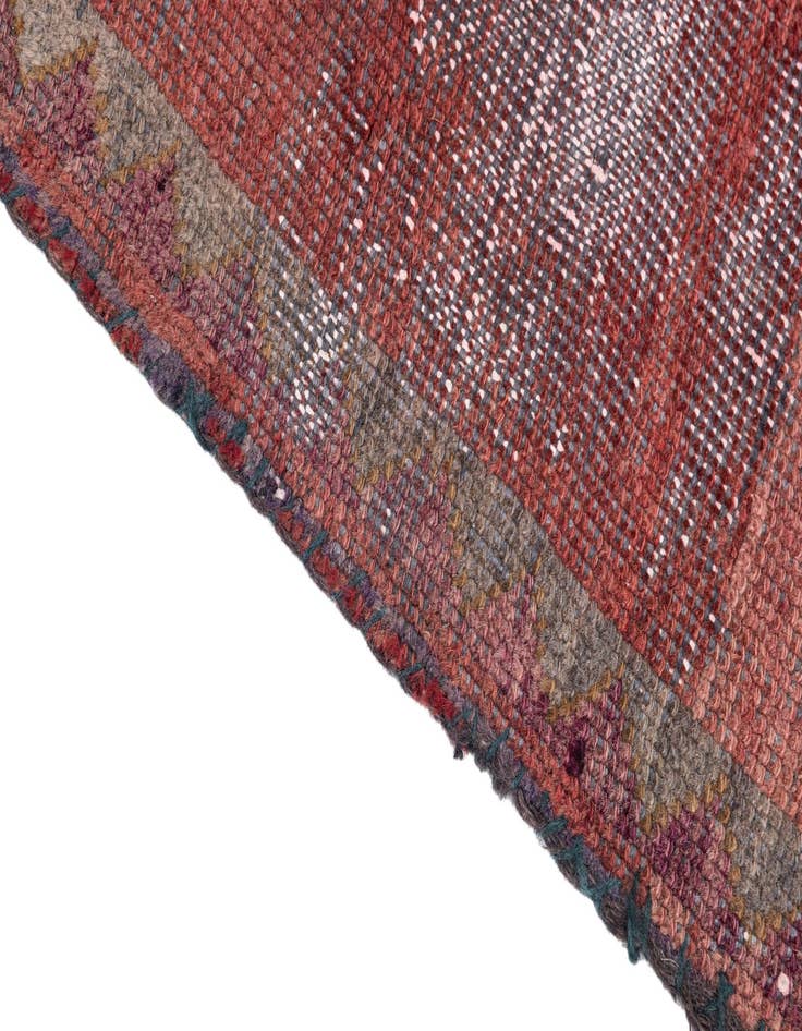 Detail image of  4' 1 x 6' 6  Hand Knotted Ultra Vintage Persian Wool Rug