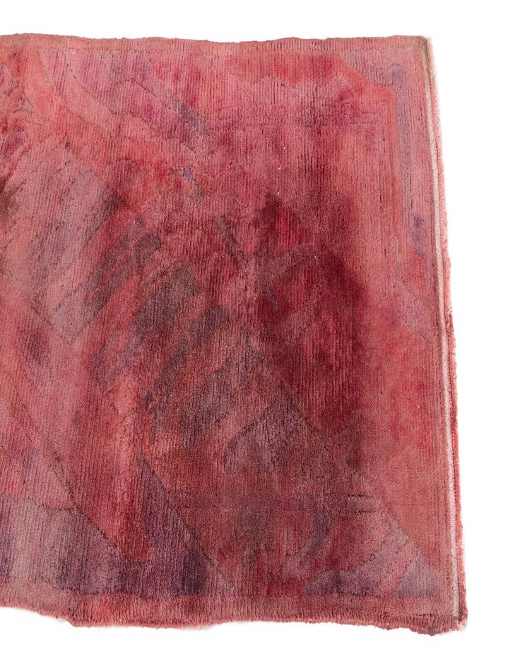 Detail image of  2' 5 x 4' 10  Hand Knotted Ultra Vintage Persian Wool Rug