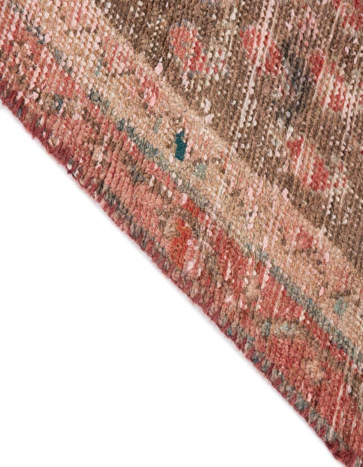 Detail image of  3' 6 x 5' 4  Hand Knotted Ultra Vintage Persian Wool Rug