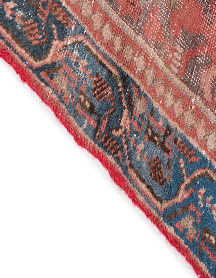 Detail image of  3' 6 x 4' 9  Hand Knotted Ultra Vintage Persian Wool Rug