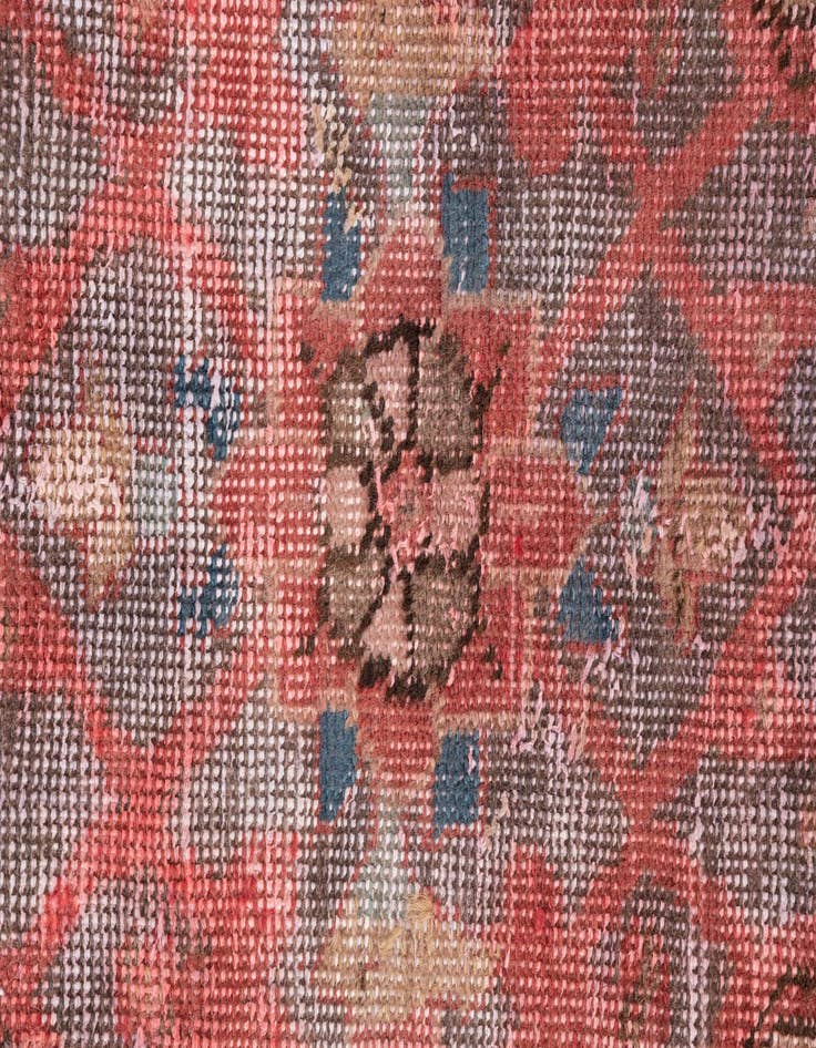 Detail image of  3' 6 x 4' 9  Hand Knotted Ultra Vintage Persian Wool Rug