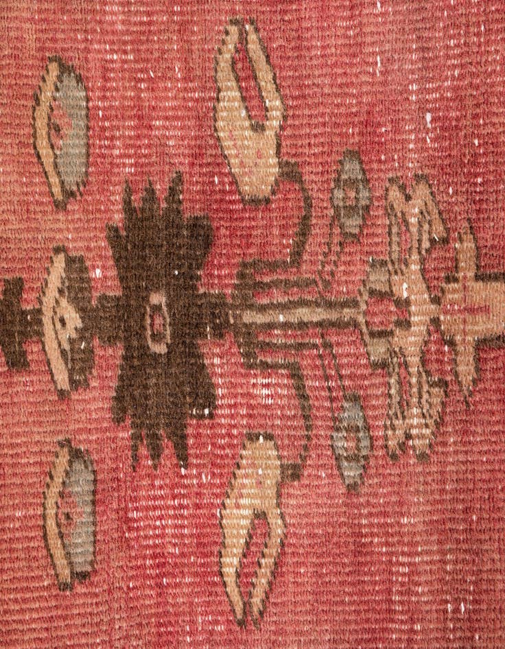 Detail image of  3' 3 x 5' 10  Hand Knotted Ultra Vintage Persian Wool Rug