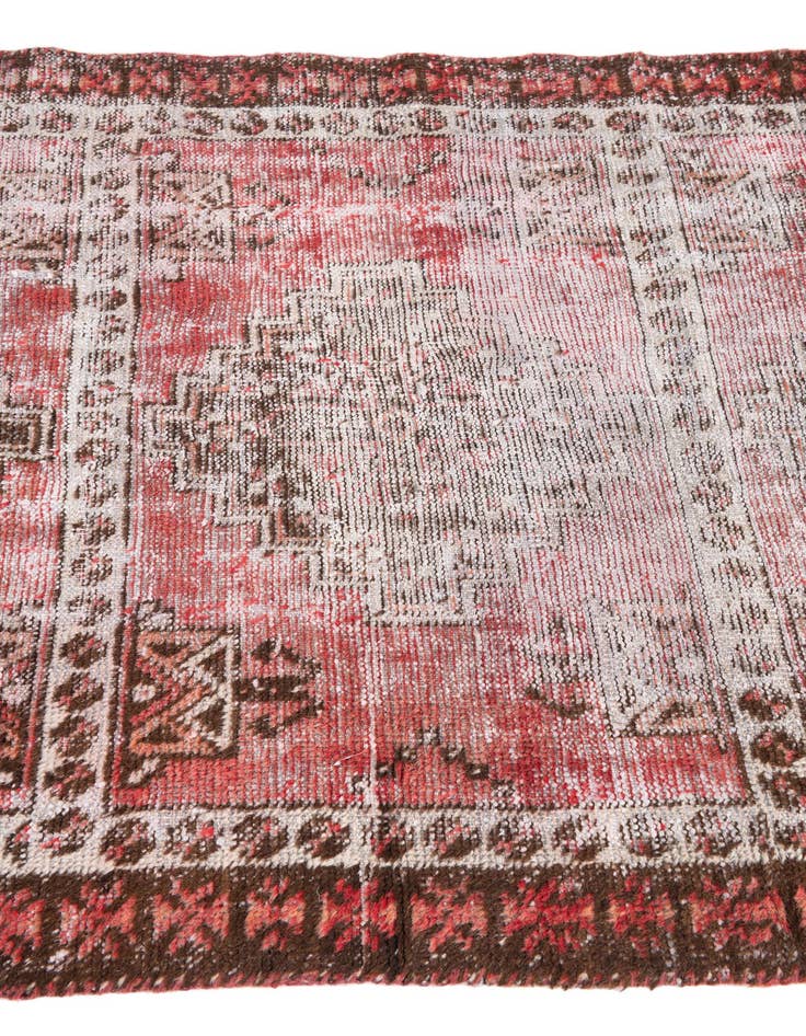 Detail image of  3' 2 x 5' 3  Hand Knotted Ultra Vintage Persian Wool Rug