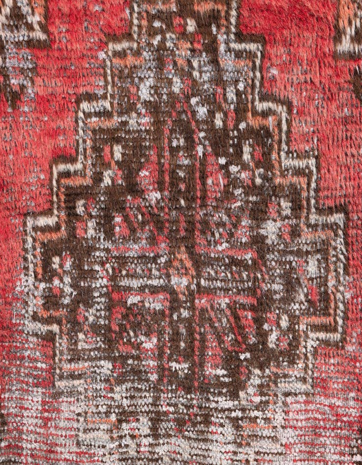 Detail image of  3' 2 x 5' 3  Hand Knotted Ultra Vintage Persian Wool Rug