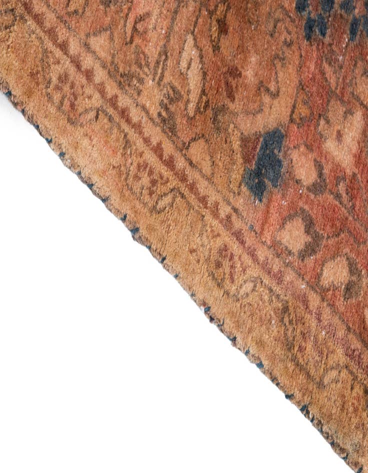 Detail image of  3' 4 x 5' 9  Hand Knotted Ultra Vintage Persian Wool Rug