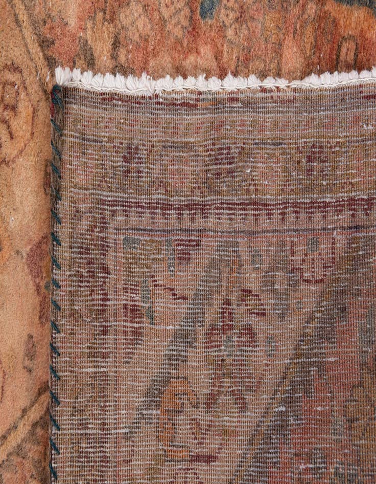 Detail image of  3' 4 x 5' 9  Hand Knotted Ultra Vintage Persian Wool Rug