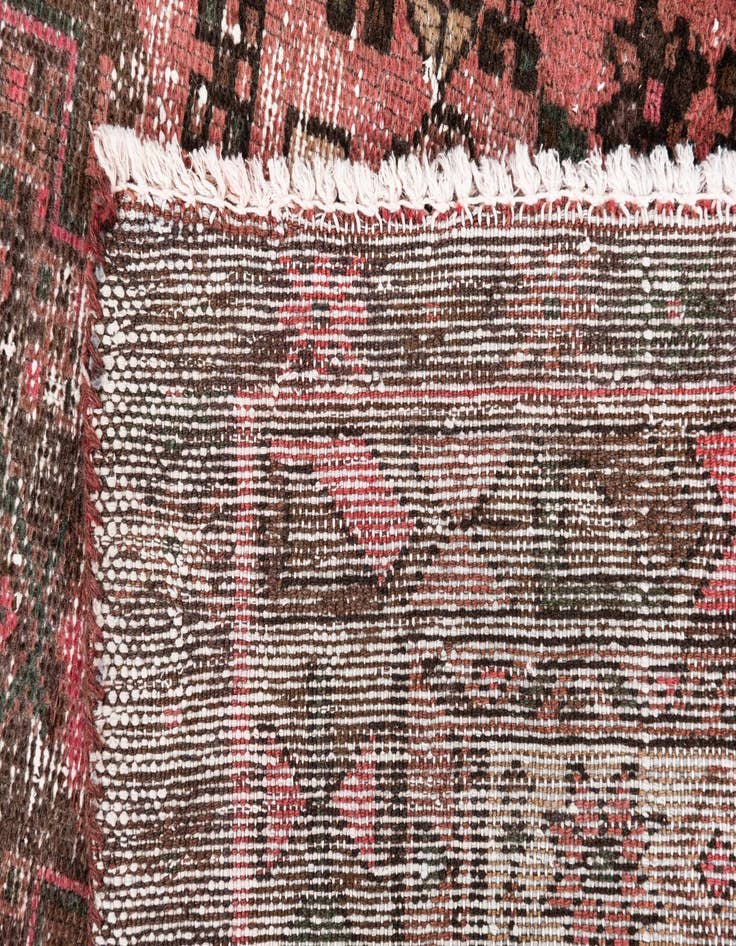 Detail image of  3' 3 x 6'  Hand Knotted Ultra Vintage Persian Wool Rug