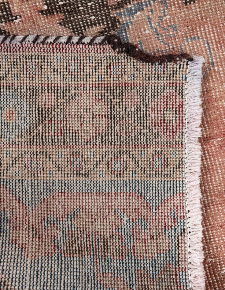 Detail image of  3' 5 x 6' 7  Hand Knotted Ultra Vintage Persian Wool Rug