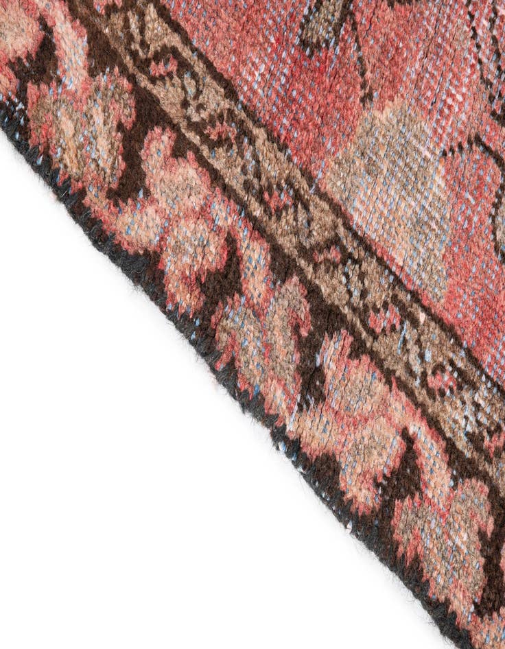 Detail image of  3' 9 x 5' 8  Hand Knotted Ultra Vintage Persian Wool Rug