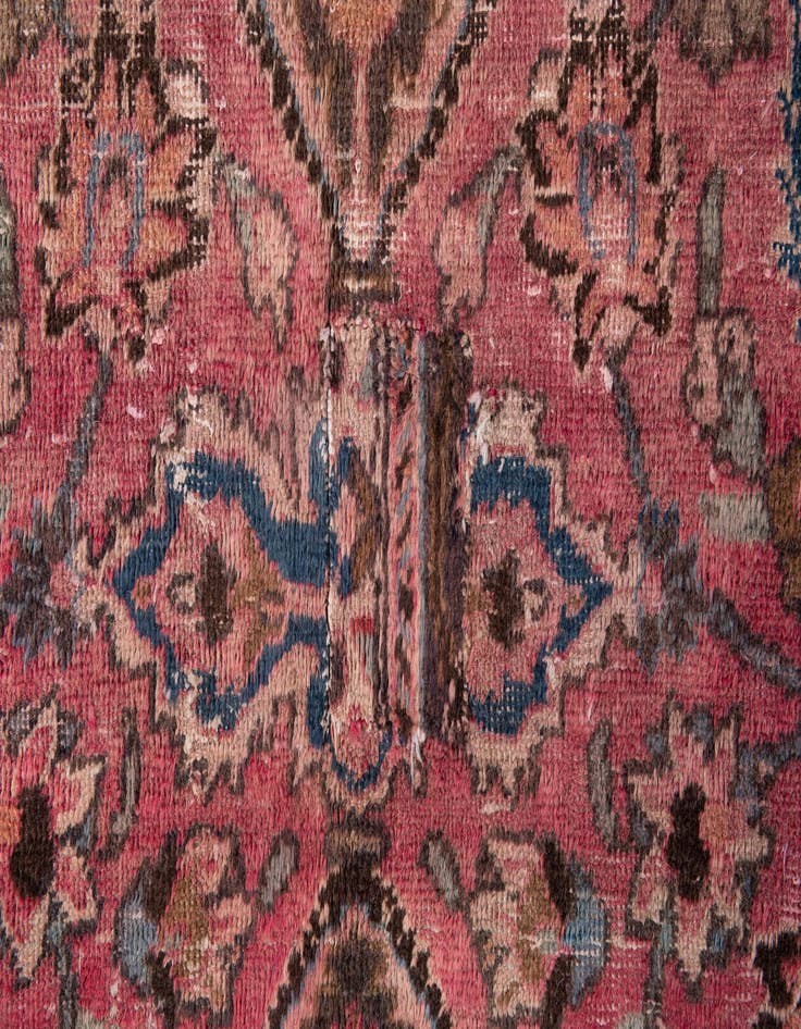 Detail image of  5' x 7' 5  Hand Knotted Ultra Vintage Persian Wool Rug