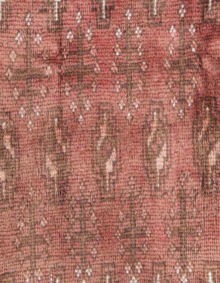 Detail image of  3' 4 x 6' 2  Hand Knotted Ultra Vintage Persian Wool Rug