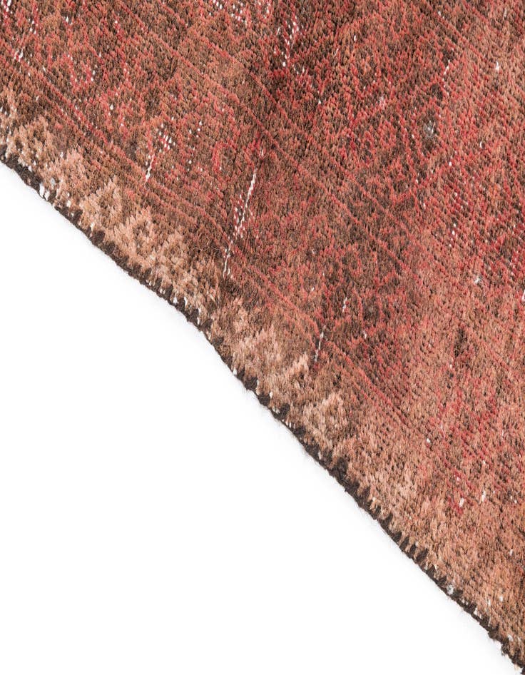 Detail image of  3' 6 x 6' 2  Hand Knotted Ultra Vintage Persian Wool Rug