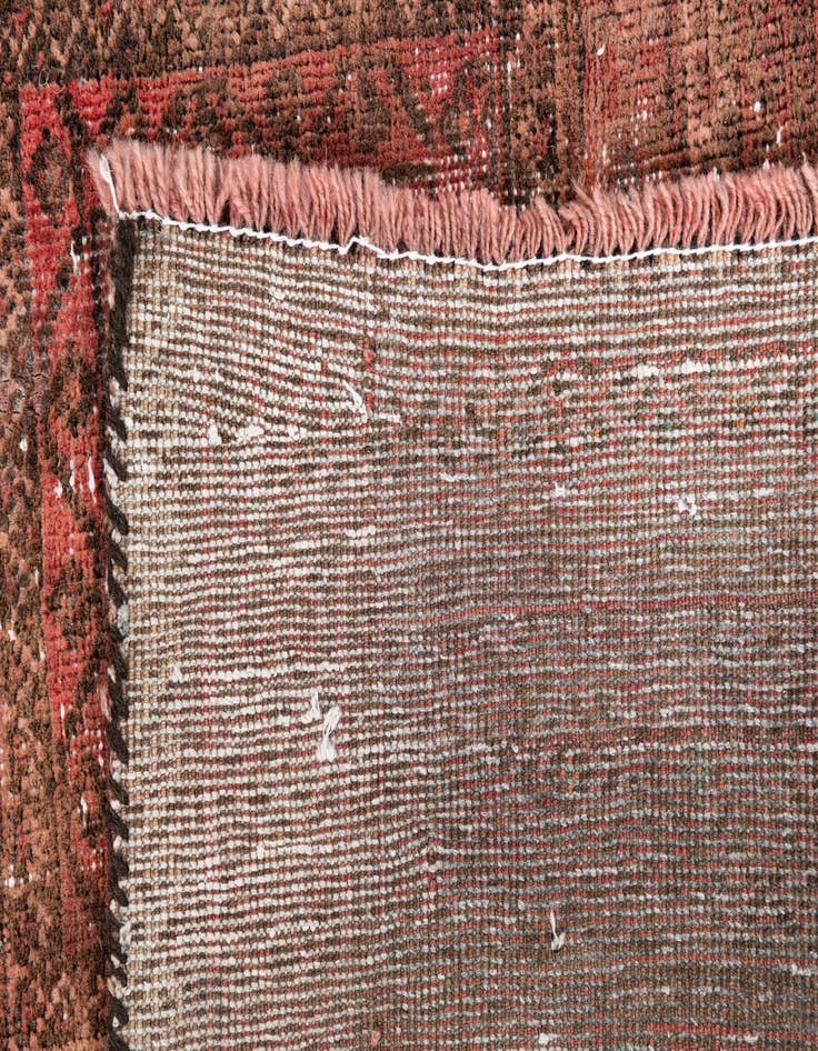 Detail image of  3' 6 x 6' 2  Hand Knotted Ultra Vintage Persian Wool Rug