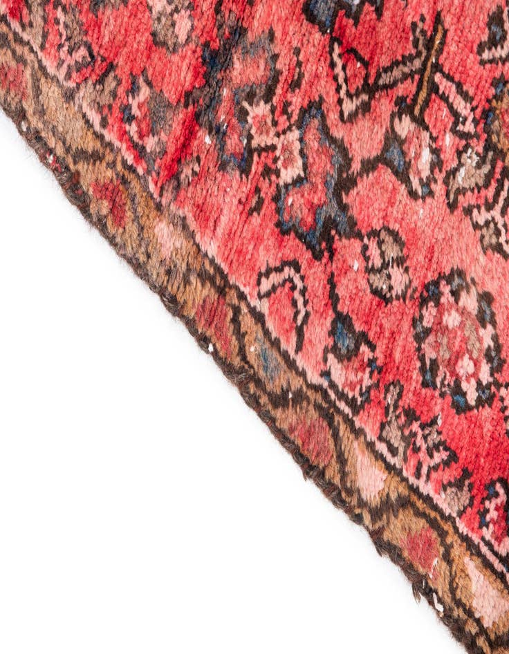 Detail image of  4' x 6' 7  Hand Knotted Ultra Vintage Persian Wool Rug