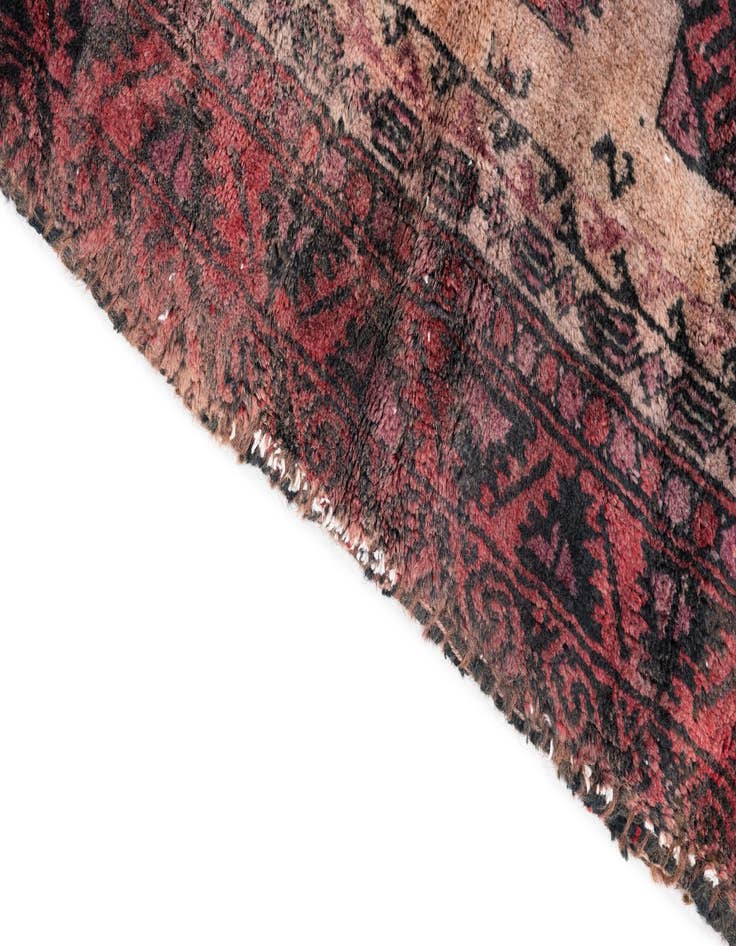 Detail image of  2' 9 x 3' 6  Hand Knotted Ultra Vintage Persian Wool Rug