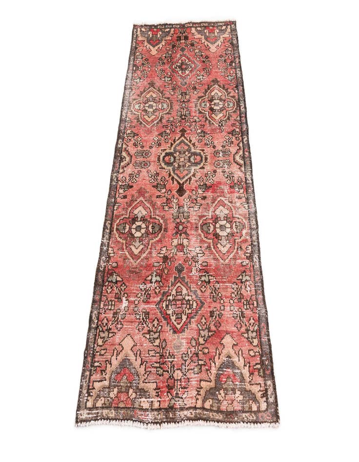 Detail image of  2' 9 x 5' 4  Hand Knotted Ultra Vintage Persian Wool Rug