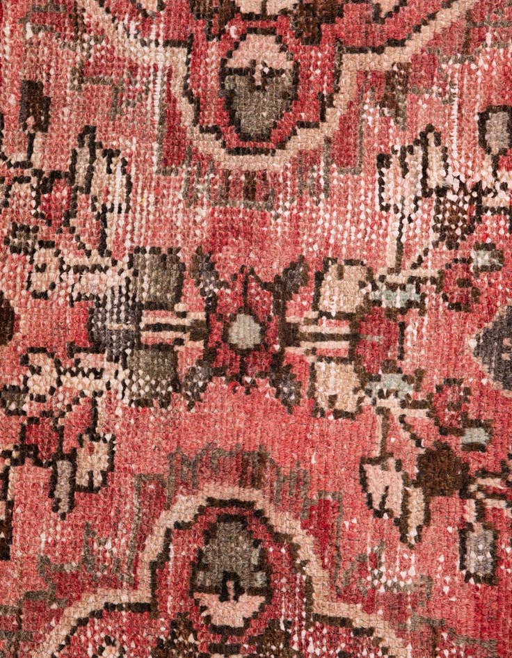 Detail image of  2' 9 x 5' 4  Hand Knotted Ultra Vintage Persian Wool Rug