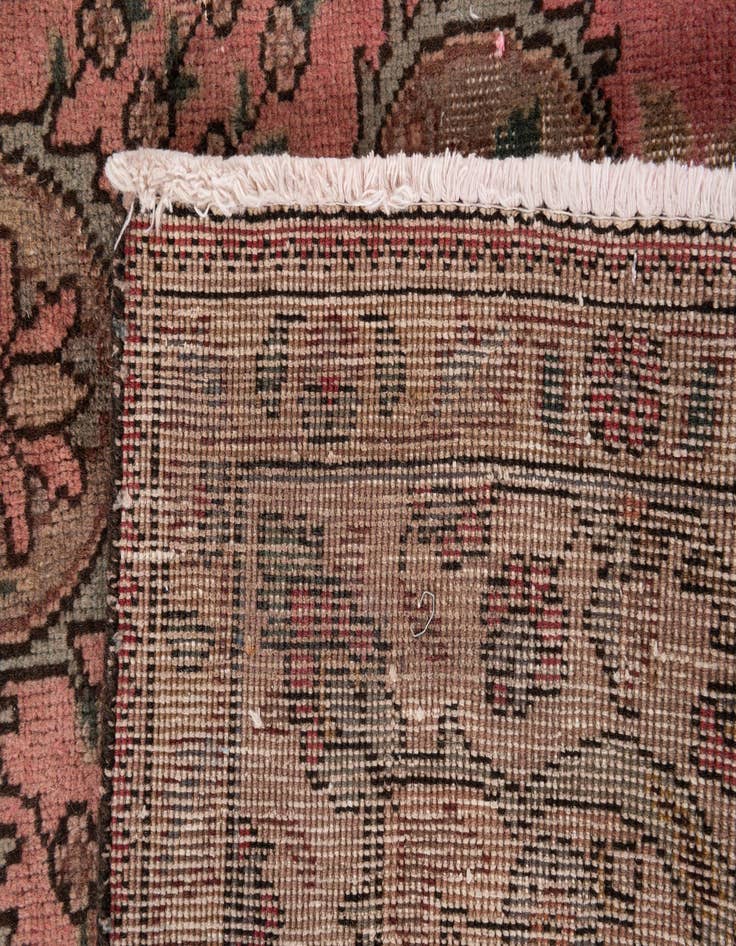 Detail image of  4' 10 x 7' 10  Hand Knotted Ultra Vintage Persian Wool Rug