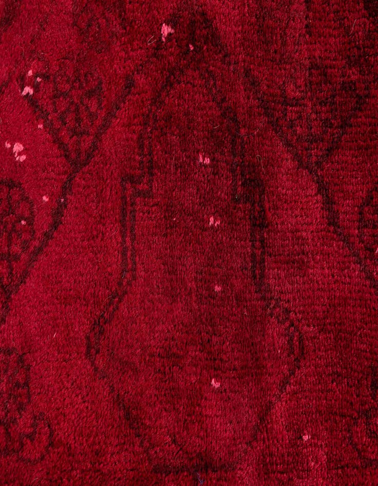 Detail image of  3' 8 x 5' 10  Hand Knotted Ultra Vintage Persian Wool Rug