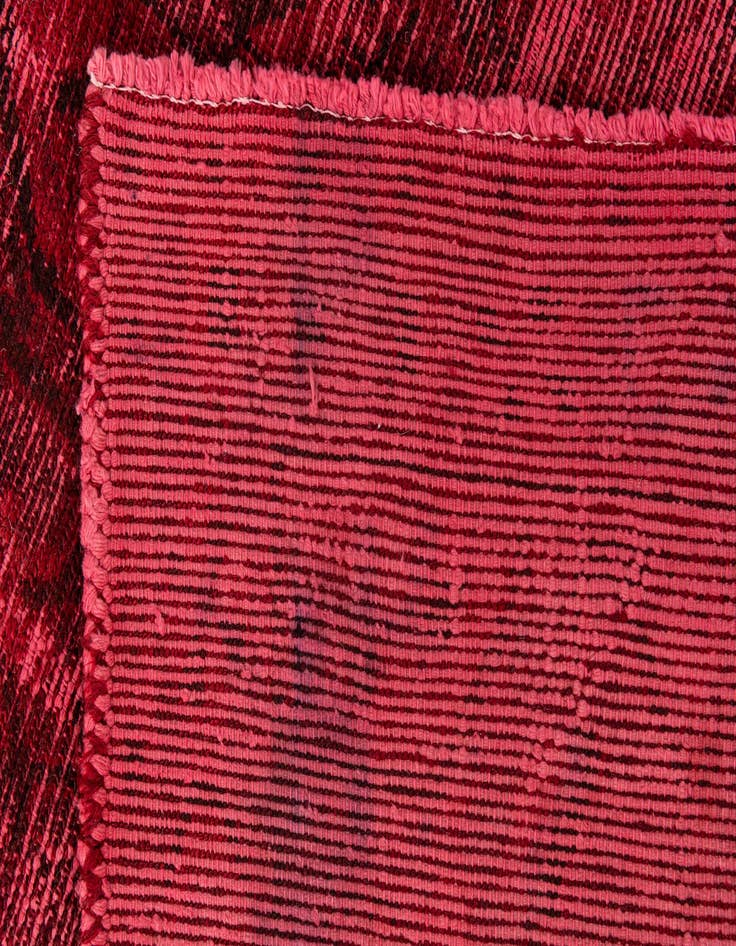 Detail image of  4' 5 x 6' 7  Hand Knotted Ultra Vintage Persian Wool Rug