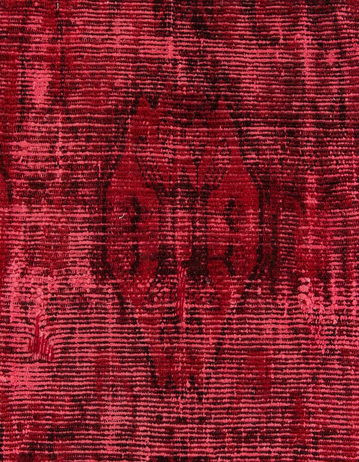 Detail image of  4' 5 x 6' 7  Hand Knotted Ultra Vintage Persian Wool Rug