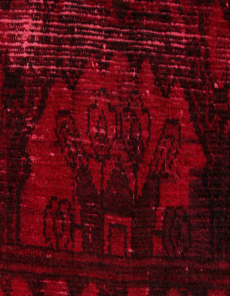 Detail image of  4' 5 x 6' 7  Hand Knotted Ultra Vintage Persian Wool Rug