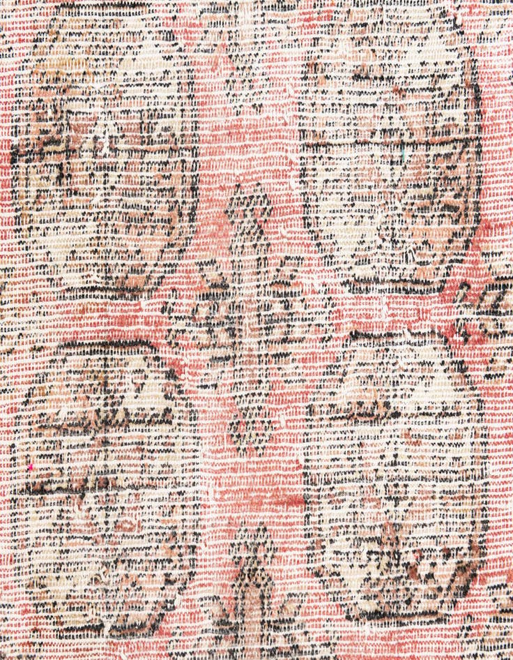 Detail image of  3' x 4' 9  Hand Knotted Ultra Vintage Persian Wool Rug