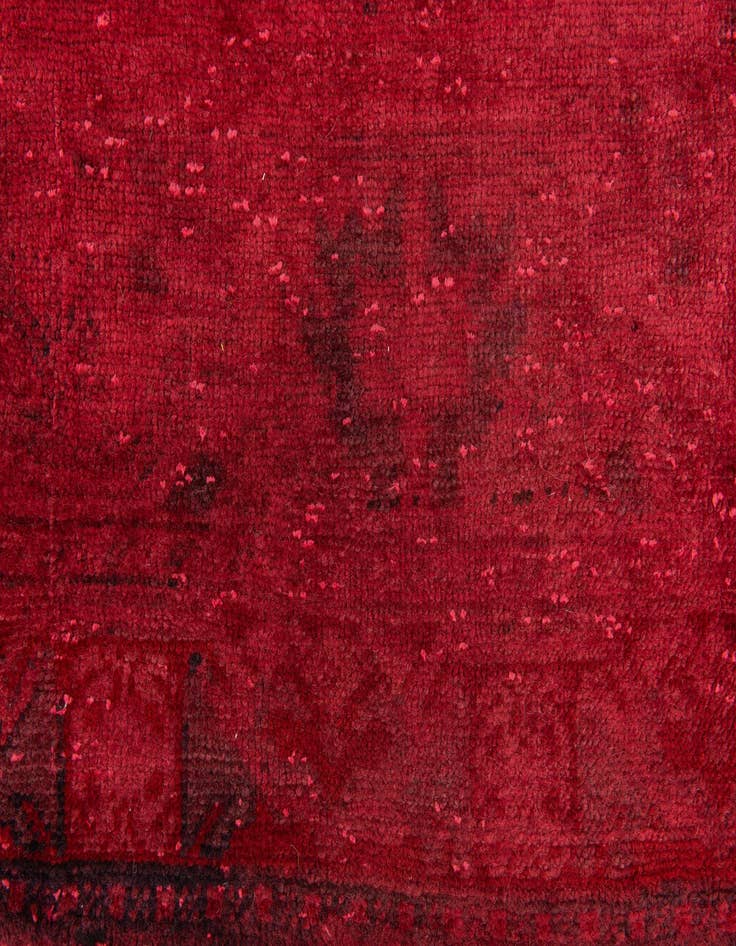 Detail image of  8' x 11' 7  Hand Knotted Ultra Vintage Persian Wool Rug