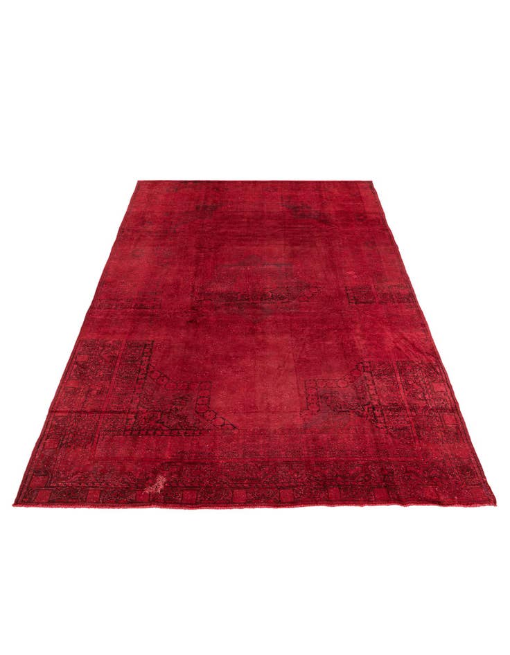 Detail image of  8' x 11' 7  Hand Knotted Ultra Vintage Persian Wool Rug