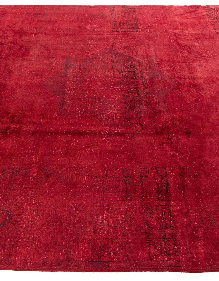 Detail image of  8' x 11' 7  Hand Knotted Ultra Vintage Persian Wool Rug