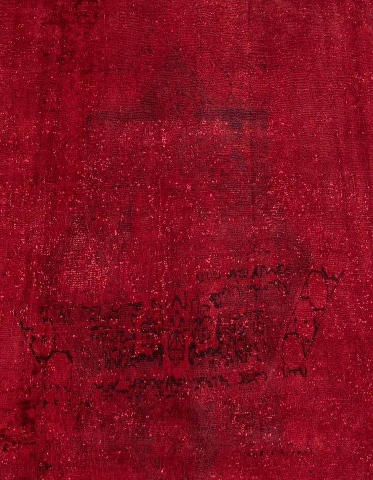 Detail image of  8' x 11' 7  Hand Knotted Ultra Vintage Persian Wool Rug