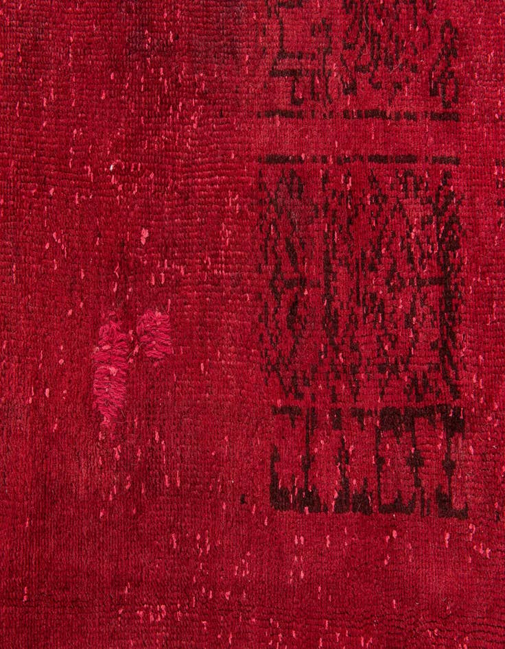 Detail image of  8' x 11' 7  Hand Knotted Ultra Vintage Persian Wool Rug