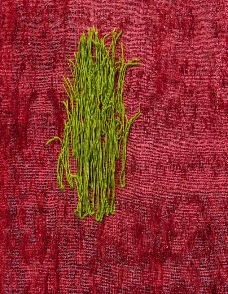 Detail image of  9' 4 x 12' 6  Hand Knotted Ultra Vintage Persian Wool Rug