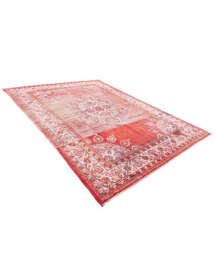 Detail image of  8' 7 x 11' 8  Hand Knotted Ultra Vintage Persian Wool Rug