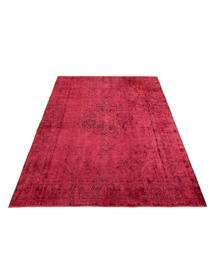 Detail image of  8' 10 x 12' 4  Hand Knotted Ultra Vintage Persian Wool Rug