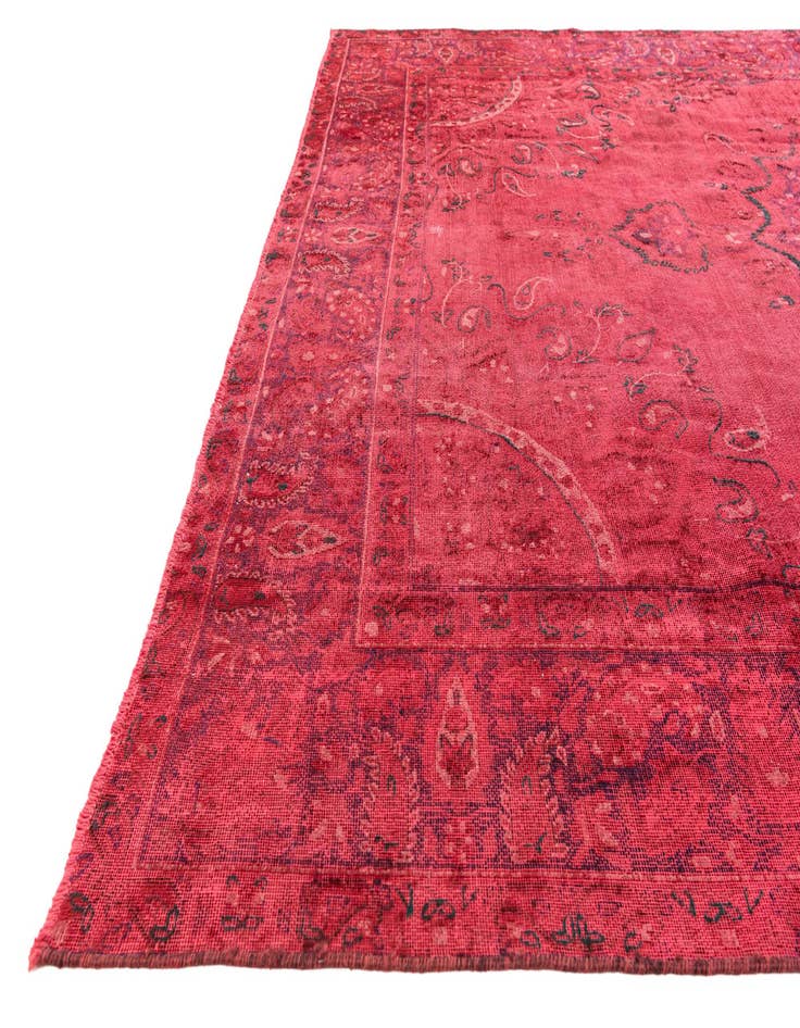 Detail image of  8' 10 x 12' 4  Hand Knotted Ultra Vintage Persian Wool Rug