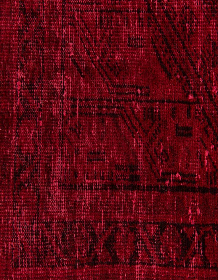 Detail image of  3' 7 x 5'  Hand Knotted Ultra Vintage Persian Wool Rug