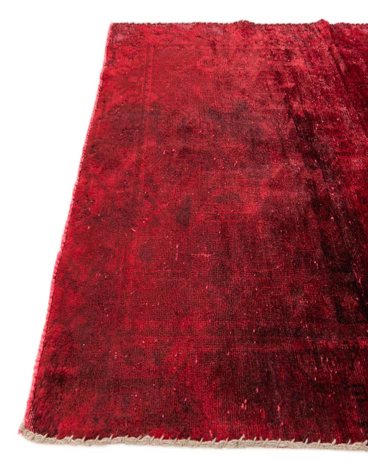 Detail image of  4' 3 x 6' 7  Hand Knotted Ultra Vintage Persian Wool Rug