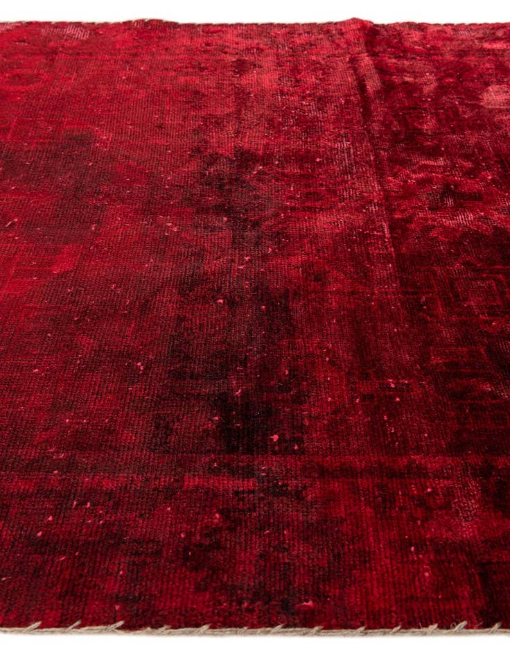 Detail image of  4' 3 x 6' 7  Hand Knotted Ultra Vintage Persian Wool Rug