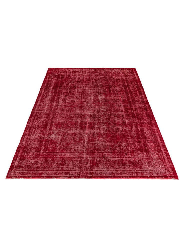 Detail image of  9' 6 x 12' 3  Hand Knotted Ultra Vintage Persian Wool Rug