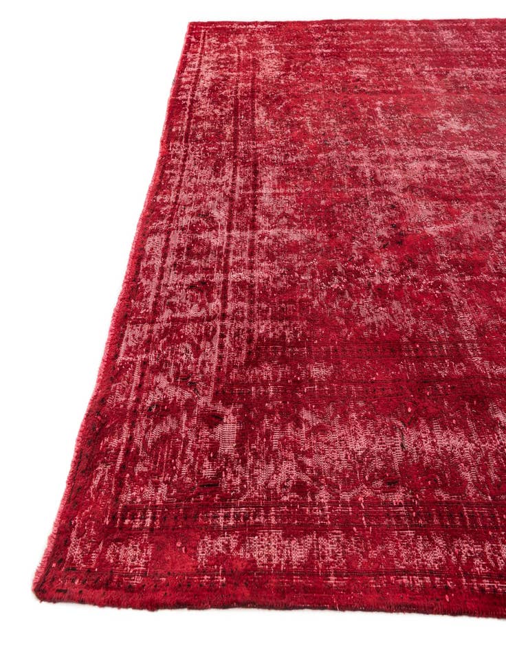 Detail image of  9' 6 x 12' 3  Hand Knotted Ultra Vintage Persian Wool Rug