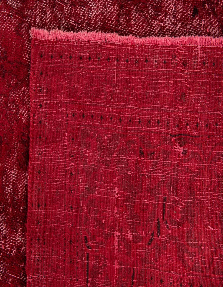 Detail image of  9' 6 x 12' 3  Hand Knotted Ultra Vintage Persian Wool Rug