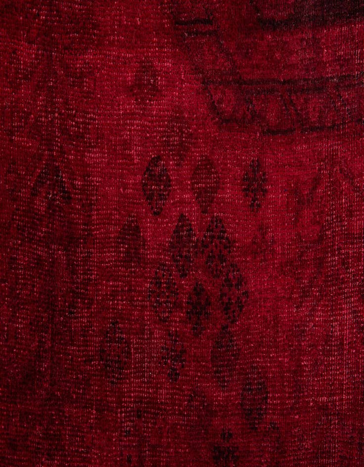 Detail image of  4' 7 x 8' 2  Hand Knotted Ultra Vintage Persian Wool Rug