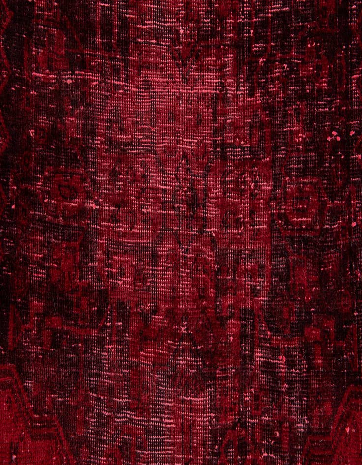 Detail image of  3' 10 x 6' 4  Hand Knotted Ultra Vintage Persian Wool Rug