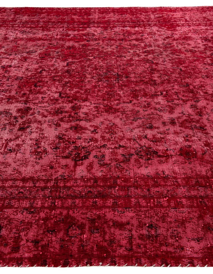 Detail image of  8' 8 x 12' 1  Hand Knotted Ultra Vintage Persian Wool Rug